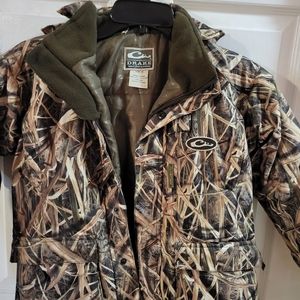 Boys Camo Drake Coat